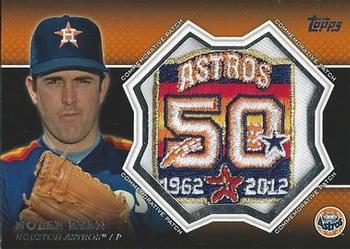 2013 Topps - Commemorative Patch #CP-9 Nolan Ryan Front