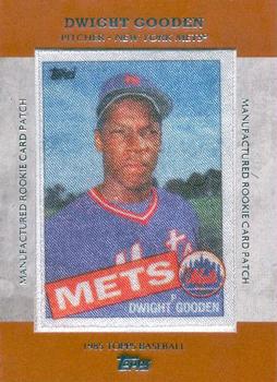 2013 Topps - Manufactured Rookie Card Patch #RCP-18 Dwight Gooden Front
