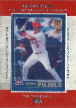 2013 Topps - Manufactured Rookie Card Patch #RCP-22 Albert Pujols Front