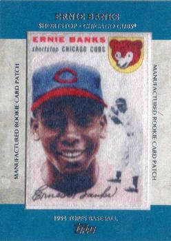 2013 Topps - Manufactured Rookie Card Patch #RCP-2 Ernie Banks Front