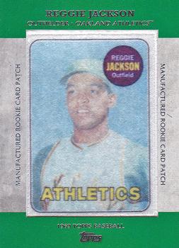 2013 Topps - Manufactured Rookie Card Patch #RCP-7 Reggie Jackson Front