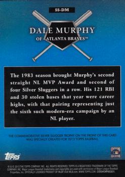 2013 Topps - Silver Slugger Award Winners Trophy #SS-DM Dale Murphy Back