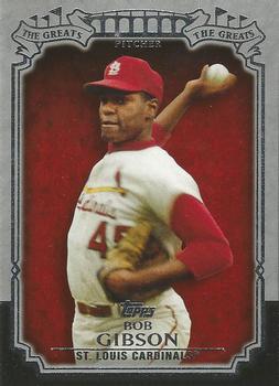2013 Topps - The Greats #TG-15 Bob Gibson Front