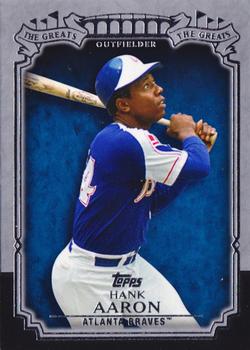 2013 Topps - The Greats #TG-22 Hank Aaron Front