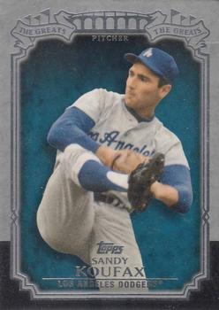 2013 Topps - The Greats #TG-24 Sandy Koufax Front