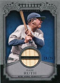 2013 Topps - The Greats Relics #TGR-BR Babe Ruth Front