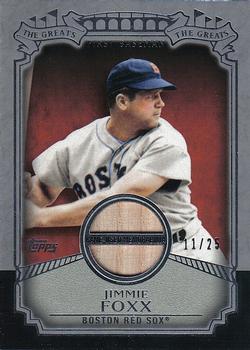 2013 Topps - The Greats Relics #TGR-JF Jimmie Foxx Front