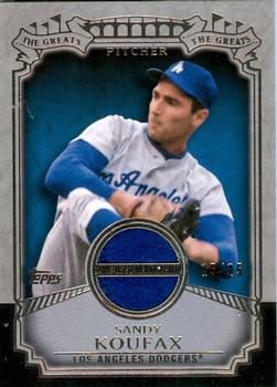 2013 Topps - The Greats Relics #TGR-SK Sandy Koufax Front