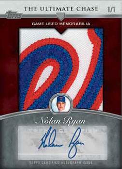 2013 Topps - The Ultimate Chase Autograph Relics #TUC-3 Nolan Ryan Front