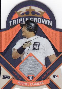 2013 Topps - Triple Crown Relics #TCR-2 Miguel Cabrera Front