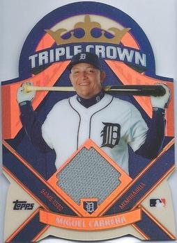 2013 Topps - Triple Crown Relics #TCR-5 Miguel Cabrera Front