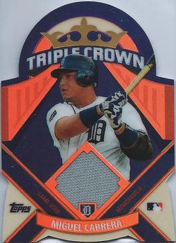 2013 Topps - Triple Crown Relics #TCR-6 Miguel Cabrera Front