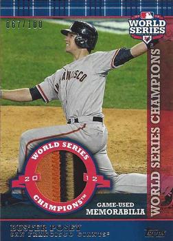 2013 Topps - World Champion Relics #WCR-BP Buster Posey Front