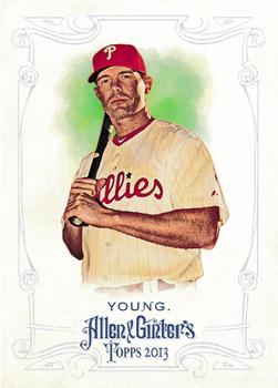 2013 Topps Allen & Ginter #257 Michael Young Front