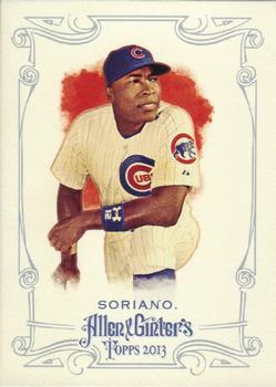 2013 Topps Allen & Ginter #286 Alfonso Soriano Front