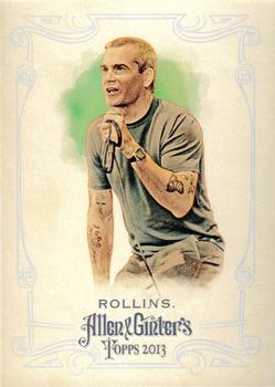 2013 Topps Allen & Ginter #348 Henry Rollins Front