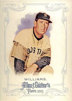 2013 Topps Allen & Ginter #83 Ted Williams Front