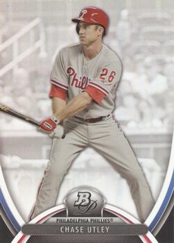 2013 Bowman Platinum #25 Chase Utley Front