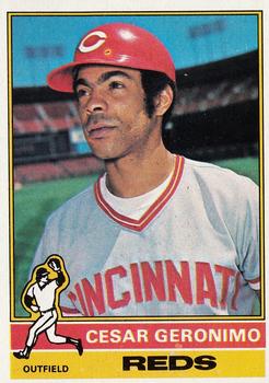 1976 Topps #24 Cesar Geronimo Front