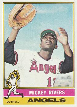 1976 Topps #85 Mickey Rivers Front
