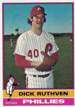 1976 Topps #431 Dick Ruthven Front