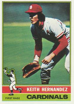 1976 Topps #542 Keith Hernandez Front