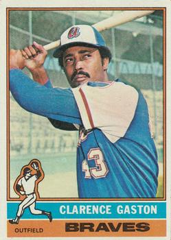 1976 Topps #558 Clarence Gaston Front
