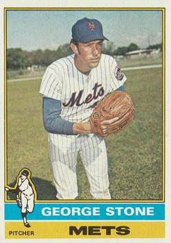 1976 Topps #567 George Stone Front