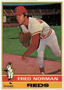 1976 Topps #609 Fred Norman Front