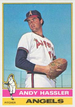 1976 Topps #207 Andy Hassler Front
