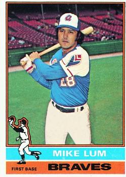 1976 Topps #208 Mike Lum Front