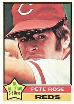 1976 Topps #240 Pete Rose Front