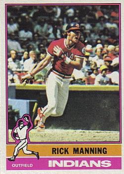 1976 Topps #275 Rick Manning Front