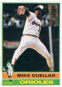 1976 Topps #285 Mike Cuellar Front
