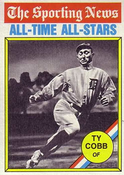 1976 Topps #346 Ty Cobb Front