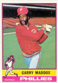 1976 Topps #38 Garry Maddox Front