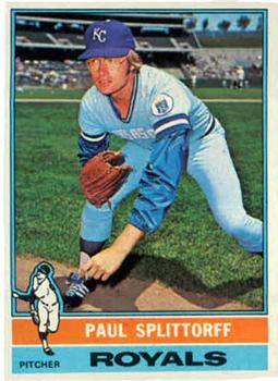1976 Topps #43 Paul Splittorff Front