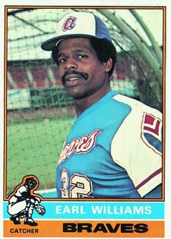 1976 Topps #458 Earl Williams Front