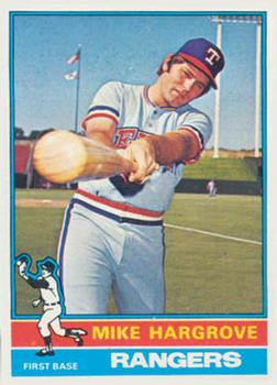 1976 Topps #485 Mike Hargrove Front