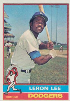 1976 Topps #487 Leron Lee Front