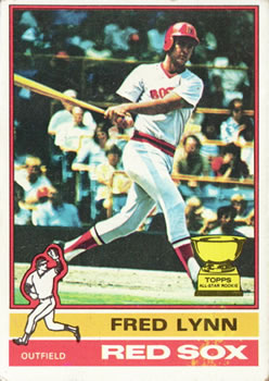 1976 Topps #50 Fred Lynn Front