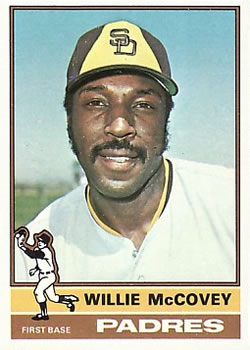 1976 Topps #520 Willie McCovey Front