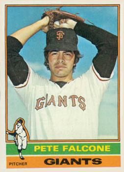 1976 Topps #524 Pete Falcone Front