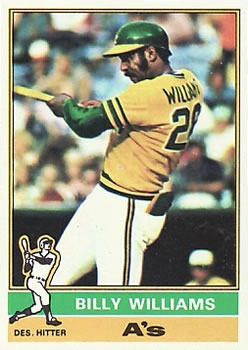 1976 Topps #525 Billy Williams Front