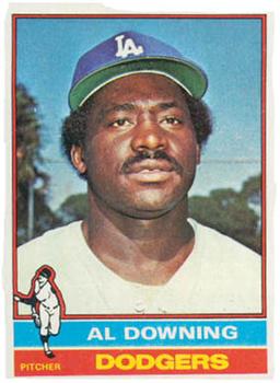 1976 Topps #605 Al Downing Front