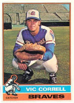 1976 Topps #608 Vic Correll Front
