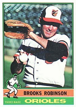 1976 Topps #95 Brooks Robinson Front