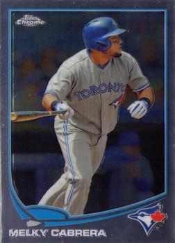 2013 Topps Chrome #15 Melky Cabrera Front