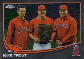 2013 Topps Chrome #1 Mike Trout Front