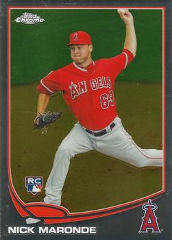 2013 Topps Chrome #24 Nick Maronde Front